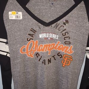 NEW San Francisco Giants World Series Long Sleeve